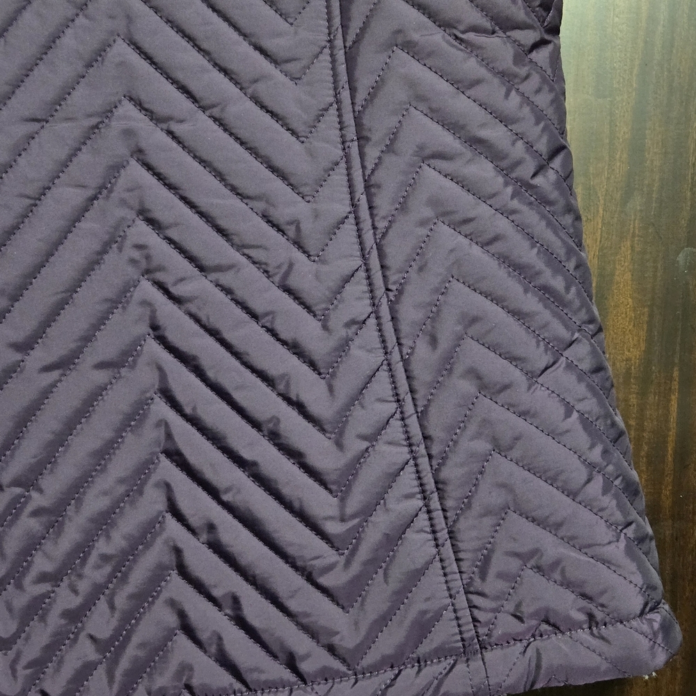 Reversible Free Country Deep Purple Quilted Vest, M NEW - Picture 9 of 13